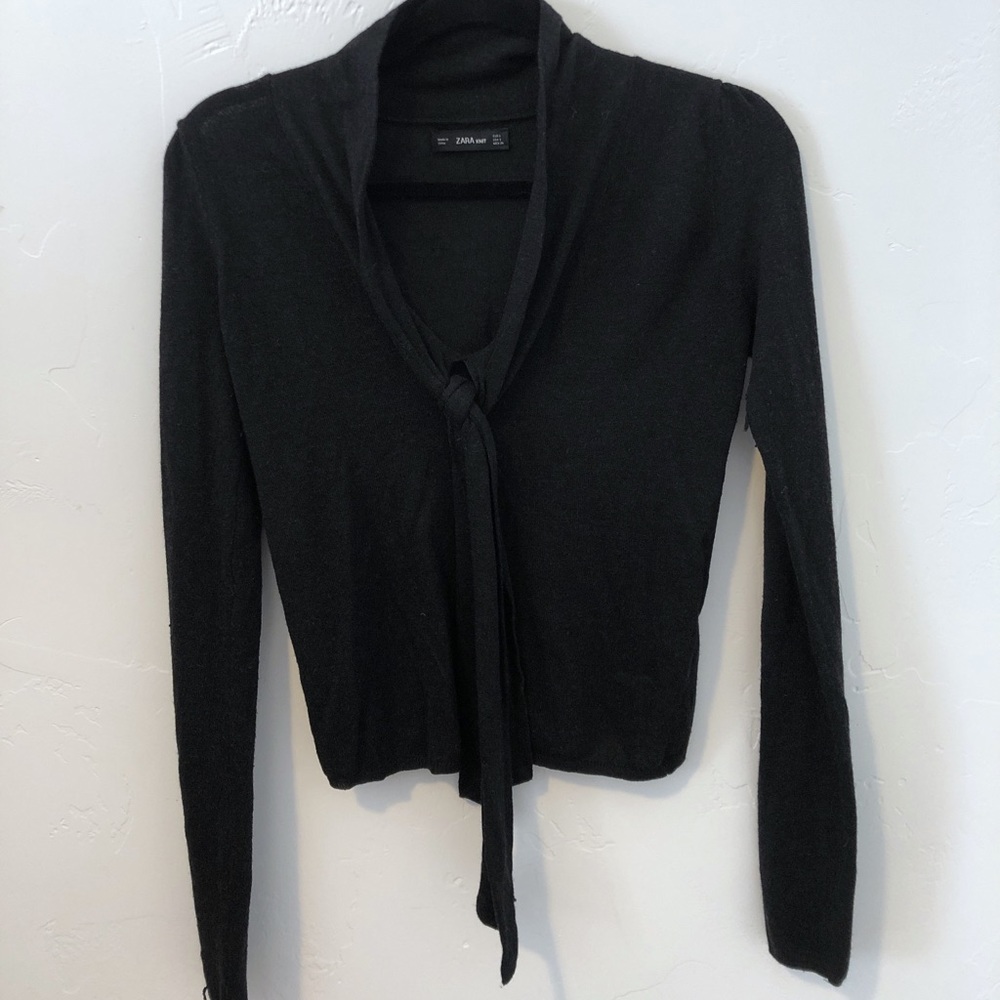 Black sweater